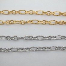 1 mts Chain 7x13mm/8x6.5mm stainless steel