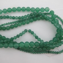 aventurine green round- String 40cm