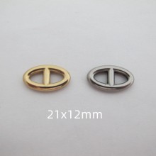 5 pcs grain de café intercalaire 12x21mm acier inoxydable