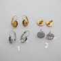 20 pcs Boucle d'oreille À Rebord Pour Cabochon 10mm en acier inoxydable