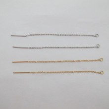 Boucles d'oreilles fil en Acier inoxydable 86mm/10pcs