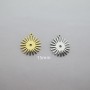 10 pcs Pendentif acier inoxydable