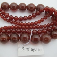 carnelian round 16mm - 40cm wire