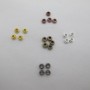 perles en laiton 4x2x2mm -200 pcs