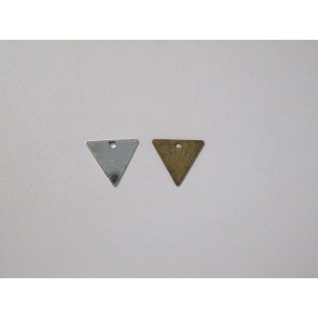 50 Sequins triangles 13x12mm