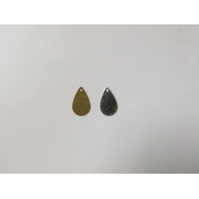 50 Pear Sequins 15x10mm
