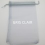 100 pochettes organza 130x90mm