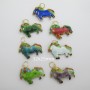 24 pendentif animaux Cloisonnée