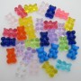 50 Pcs Perles petit ours 12x18mm Acryliques