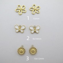 Pendentif En Acier Inoxydable X5 Pcs