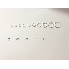 1000 Single open rings 3mm
