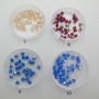 Glass spinning top 4mm x144 pcs