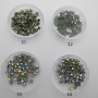 Glass spinning top 4mm x144 pcs