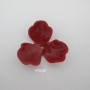 20 Pcs Pendentifs Acryliques En Pétale de Fleur 35x35mm