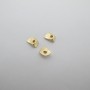 20 pcs gold spacer beads fine gold 4x5mm