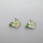 30 pcs zamac flower pendants 12x14mm
