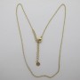 10 pcs Collier épaisseur 1mm - Longueur 42+5 cm