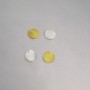 50 Sequins ronds pailletés 12mm