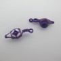 20 Pendentifs lampe magique 10x26mm en zamac