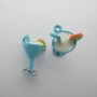 20 Pendants goblet 14x19mm in zamac
