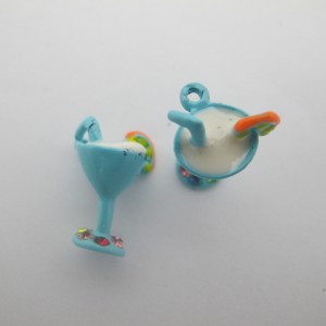 20 Pendants goblet 14x19mm in zamac