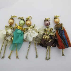 2 pcs Pendants doll 11cm