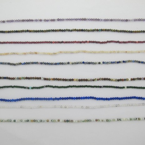 Faceted beads 2mm