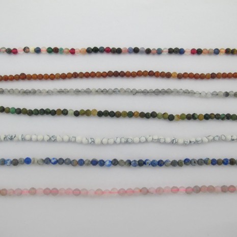 Perles facettées 3mm