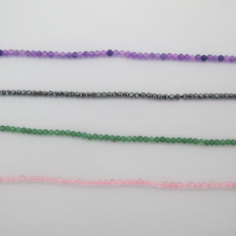 Perles facettées 2mm