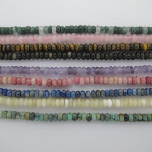 Perles rondelles 4 mm