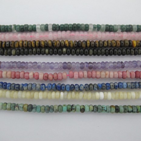 Perles rondelles 4 mm