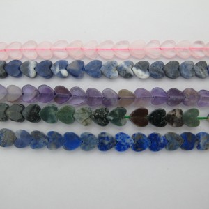 Heart beads 6 mm