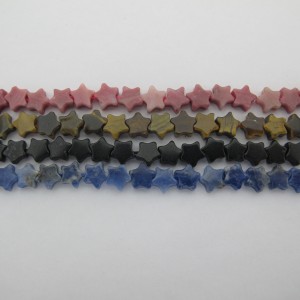 6 mm star beads
