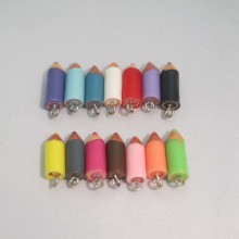 50 Resin pencil charms 18x7mm