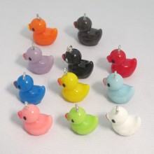 50 Resin duck charms 16x16mm