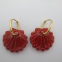 20 pcs coquillages pailletée acryliques