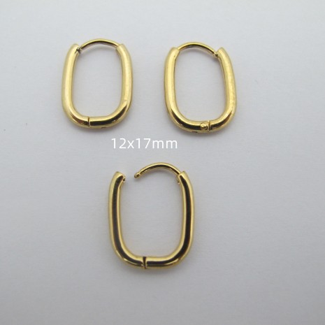 10 pcs Creoles Trombone 2mm