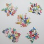 20 pcs enamelled stainless steel marine charms