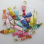 20 pcs enamelled stainless steel marine charms