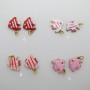 20 pcs breloques poisson papillon émaillé en acier inoxydable