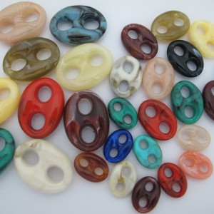 10 pcs Acrylic coffee beans