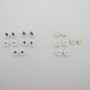 Lot of 124gm acrylic beads numbers +-850pcs