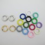 20 pcs Round metal key ring 20mm
