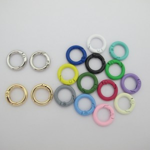 20 pcs Round metal key ring 20mm
