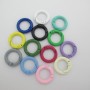 20 pcs Round metal key ring 20mm