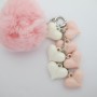 10 pcs heart 25x30mm acrylics
