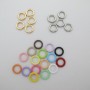 100 pcs Anneaux Fermé en métal