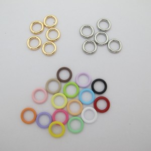 100 pcs Closed metal rings