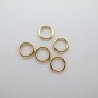 100 pcs Anneaux Fermé en métal