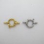 4 pcs Buckle spring clasp 14mm